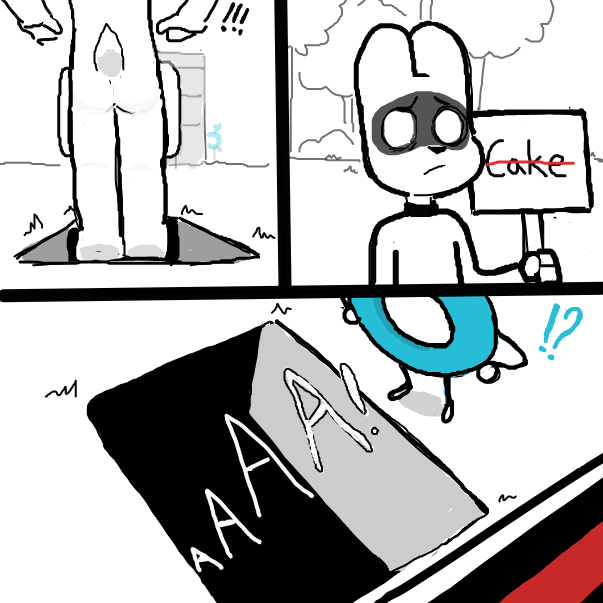  - Online Drawing Game Comic Strip Panel by Sluggishfella