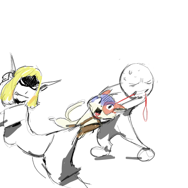  - Online Drawing Game Comic Strip Panel by StupidMoron