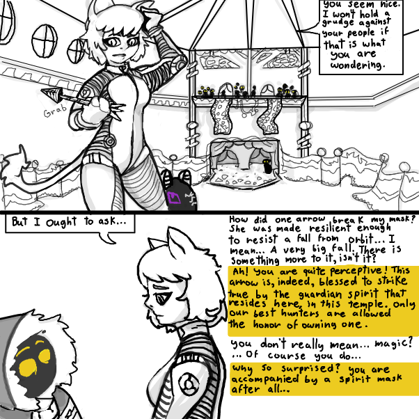  - Online Drawing Game Comic Strip Panel by Mothbunita