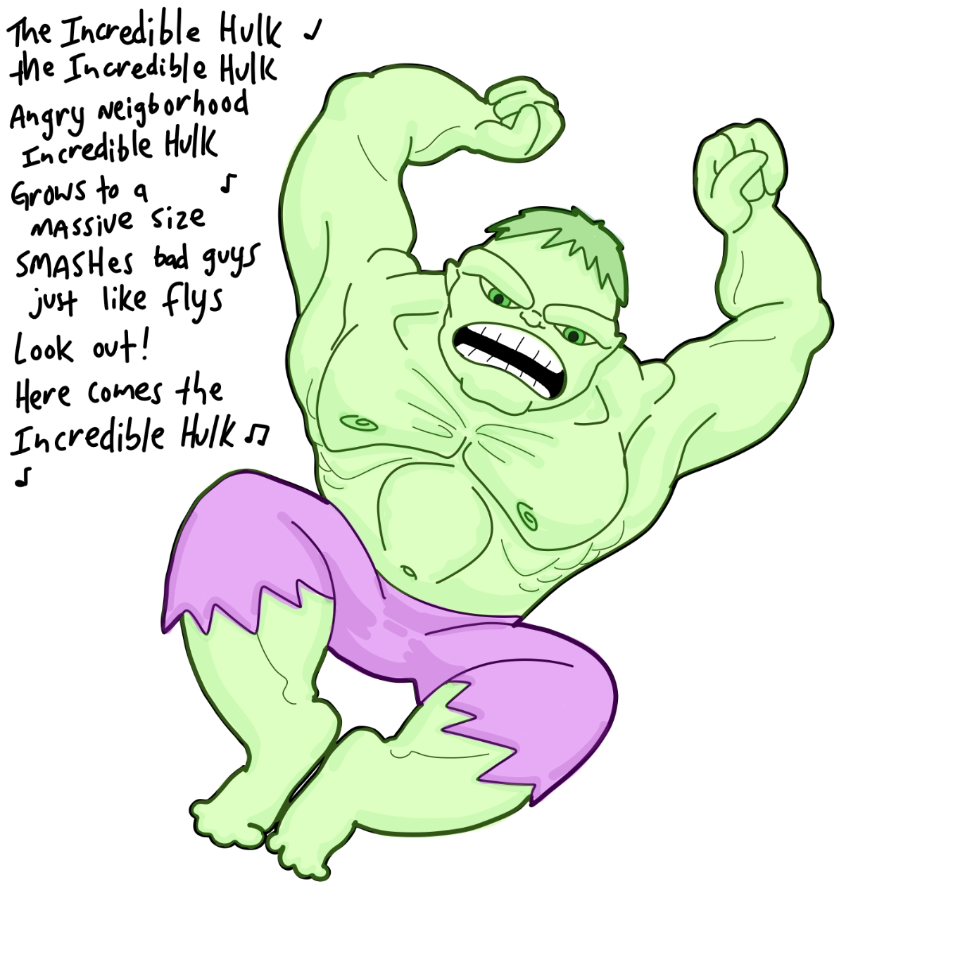 Liked webcomic Wrong Theme Song