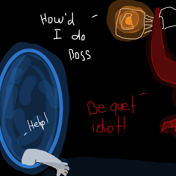 Drawing in YOUR AVERAGE DAY AT MCDONALDS 3 by DoodleBug