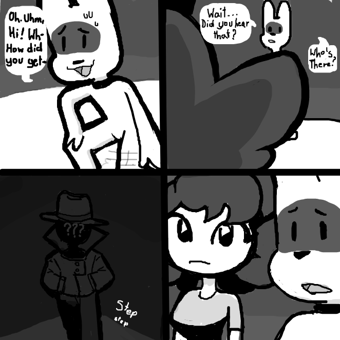 ... i should've probably have made a more simple panel- - Online Drawing Game Comic Strip Panel by Sluggishfella