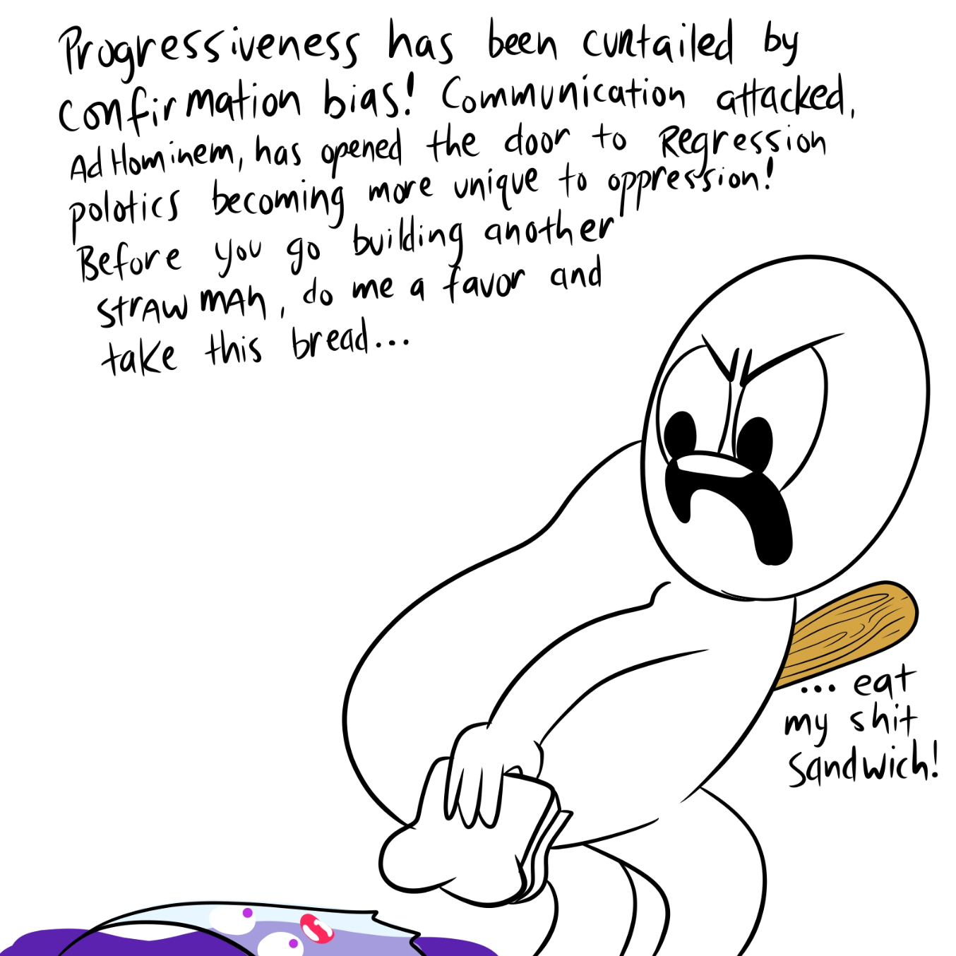  - Online Drawing Game Comic Strip Panel by Wizard Croissant