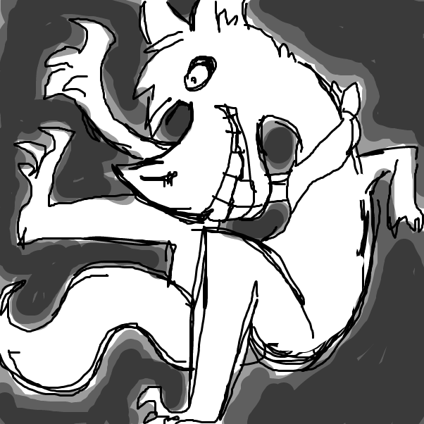 Drawing in Nightmare OCs by Derren