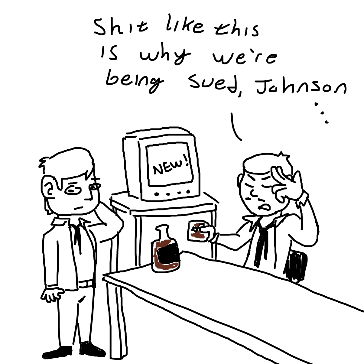  - Online Drawing Game Comic Strip Panel by CherryFlavored