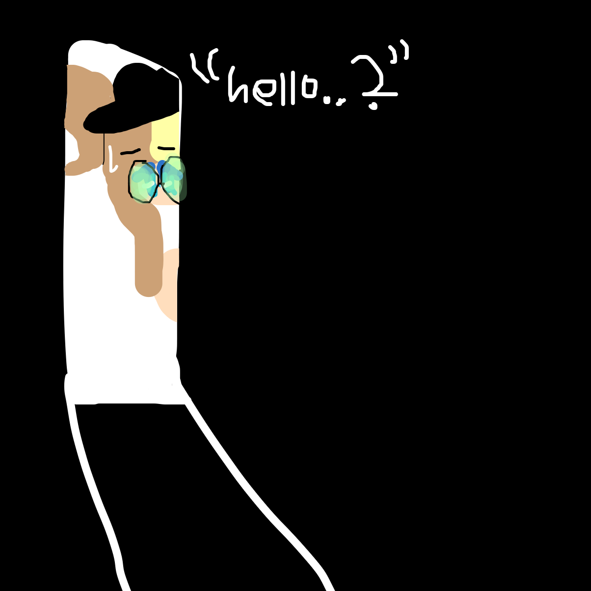 Drawing in [Abby R.W. Has entered the chat] by EmoWeeb_the_Simp