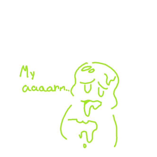 Drawing in A slimy man  by Ristretto