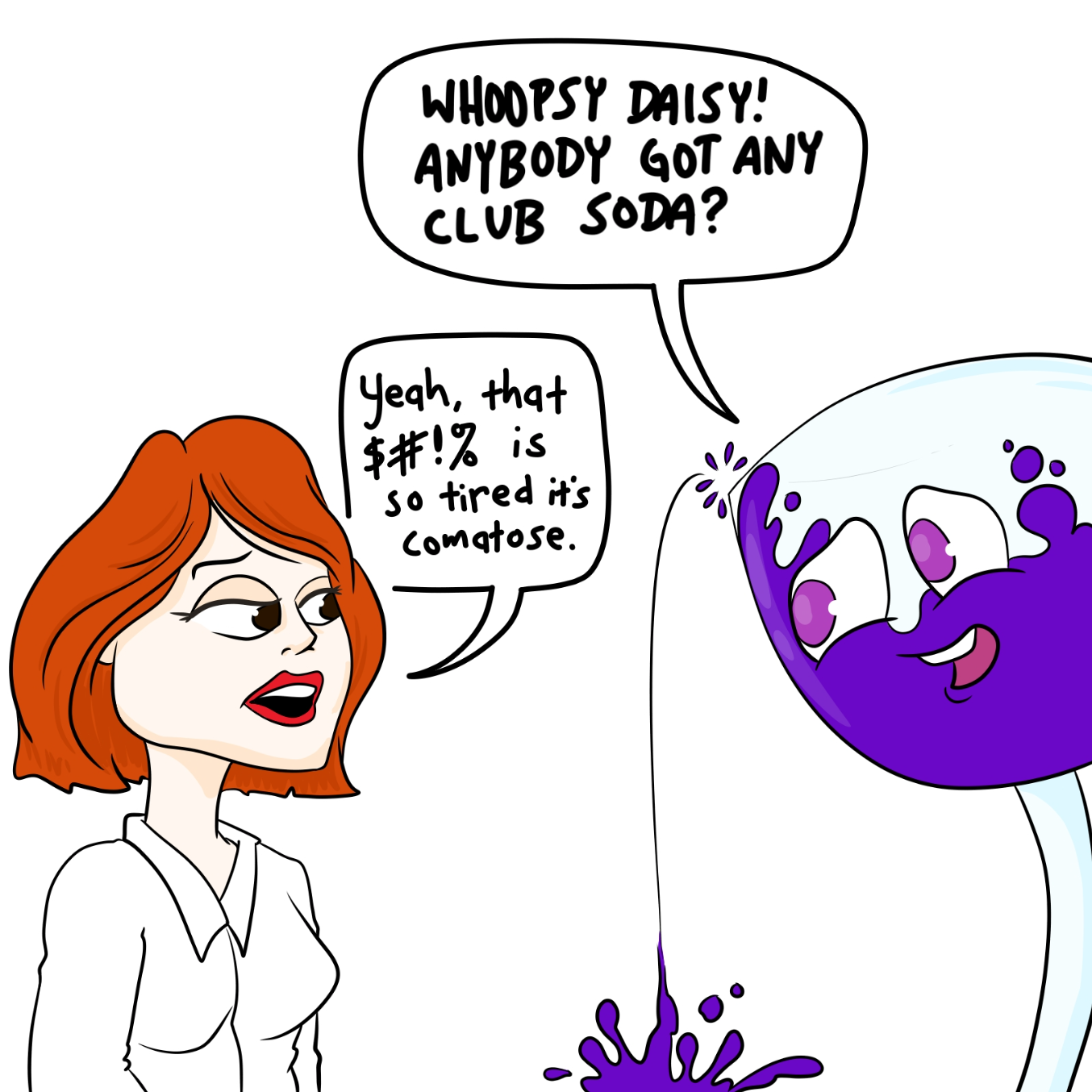  - Online Drawing Game Comic Strip Panel by Wizard Croissant