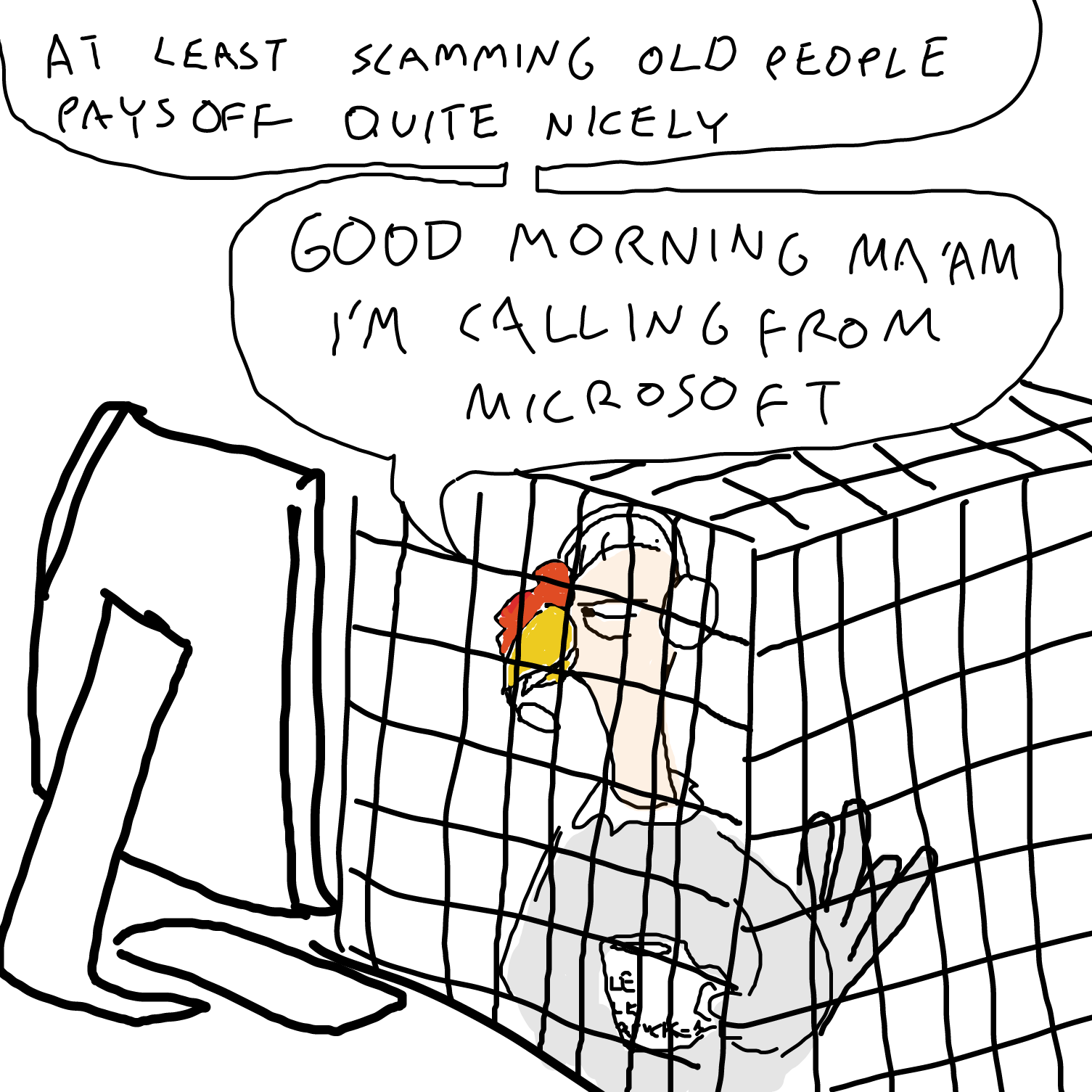  - Online Drawing Game Comic Strip Panel by Sabandija