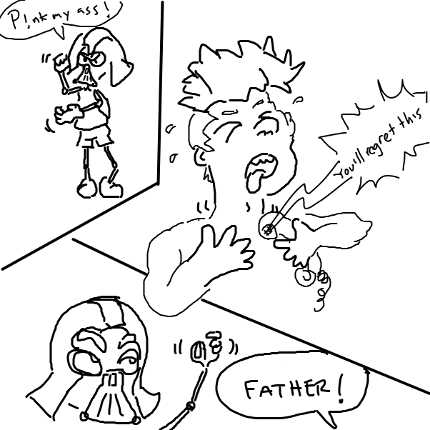  - Online Drawing Game Comic Strip Panel by rex