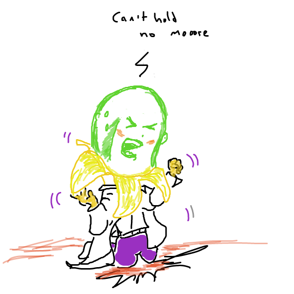 Drawing in Bruce Bananner by rex