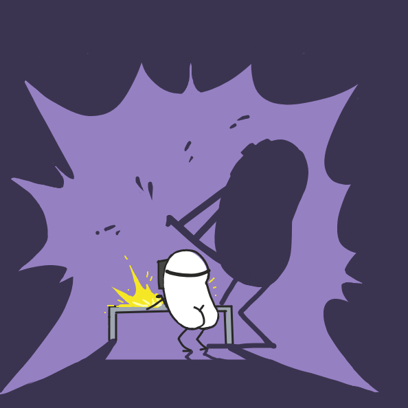 . . . - Online Drawing Game Comic Strip Panel by Cake Emoji