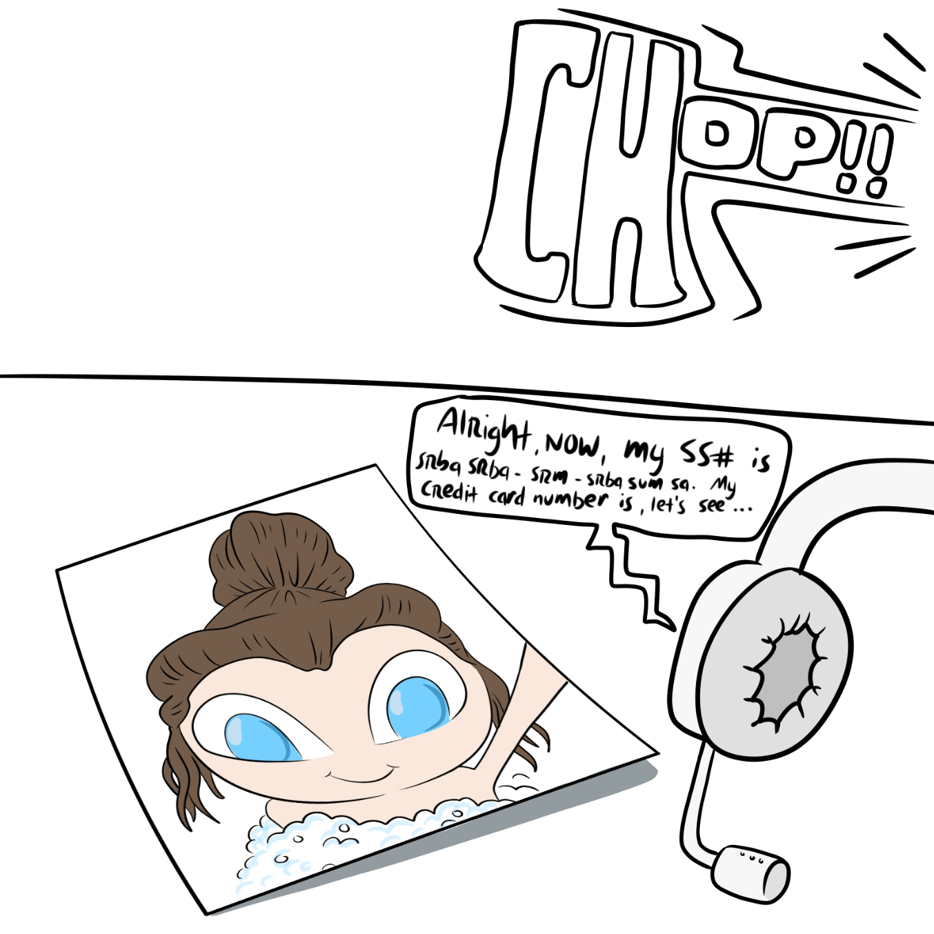  - Online Drawing Game Comic Strip Panel by Wizard Croissant