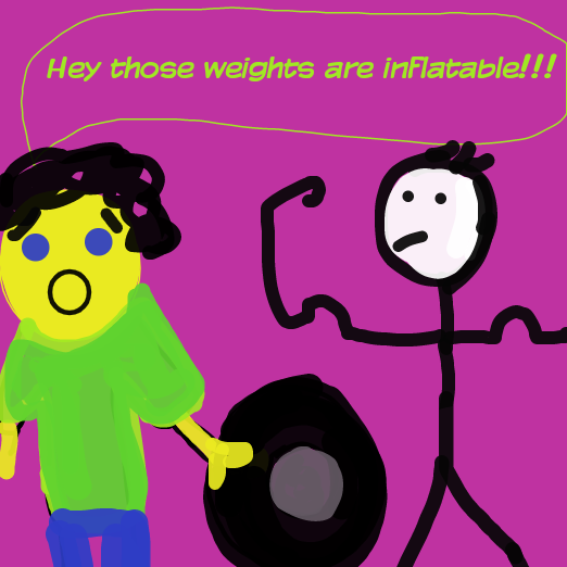 Caught a cheater - Online Drawing Game Comic Strip Panel by Chrissy