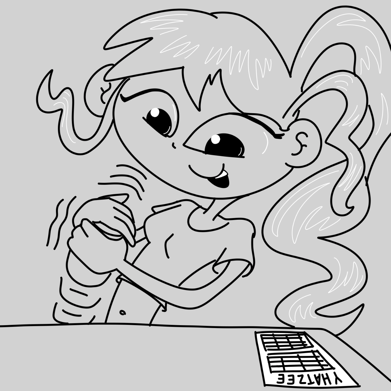  - Online Drawing Game Comic Strip Panel by Wizard Croissant