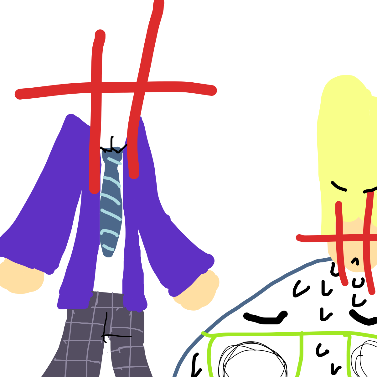 terukis hair shall not be stolen - Online Drawing Game Comic Strip Panel by EmoWeeb_the_Simp