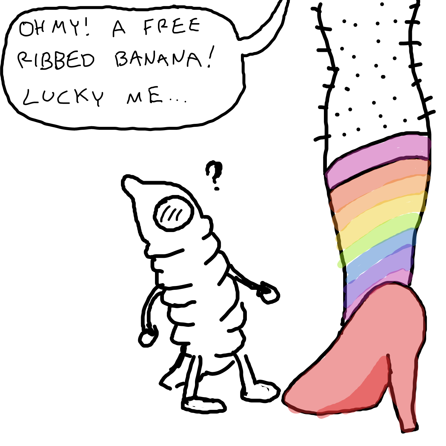 Drawing in Rainbow planet by Sabandija