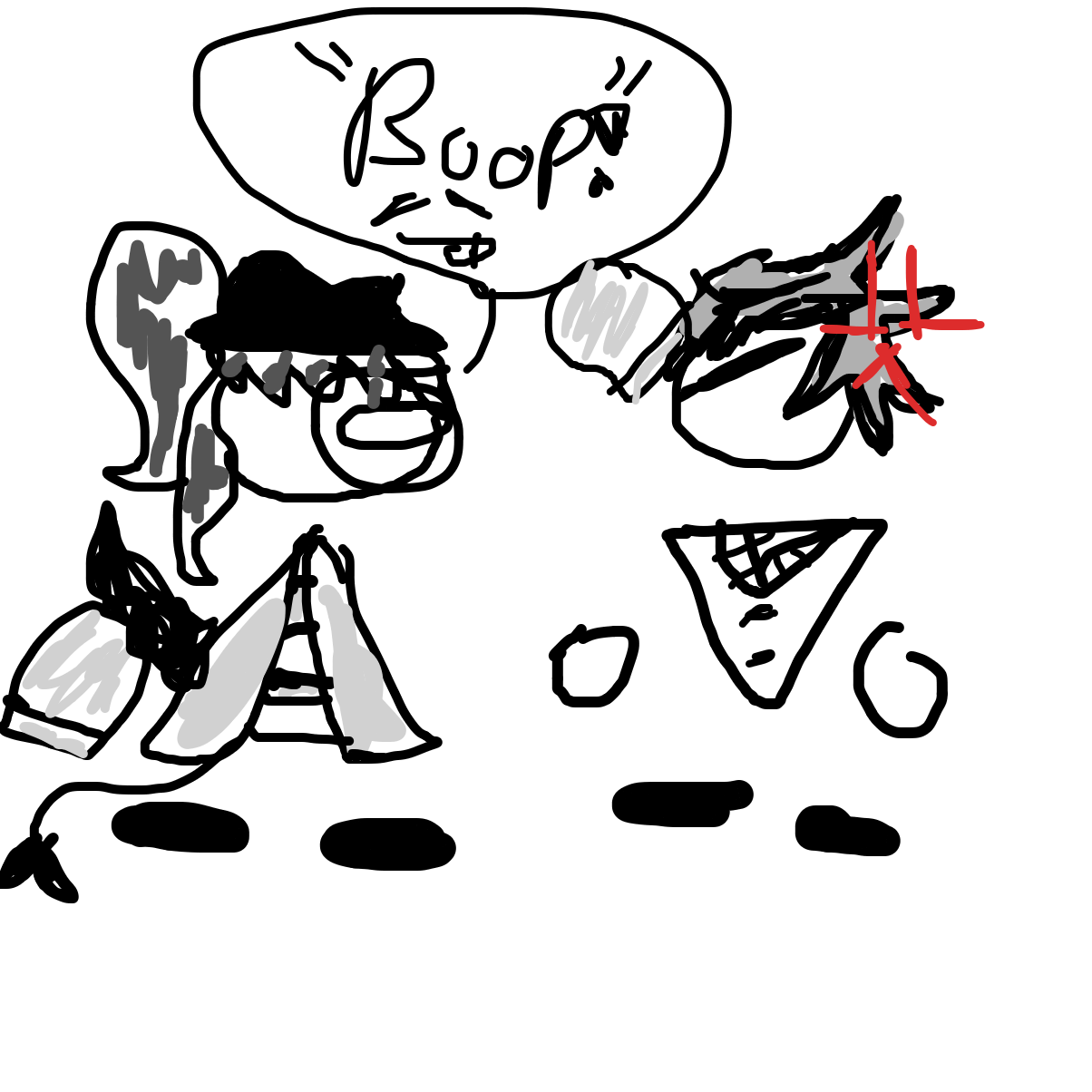 Drawing in Don’t you dare by EmoWeeb_the_Simp