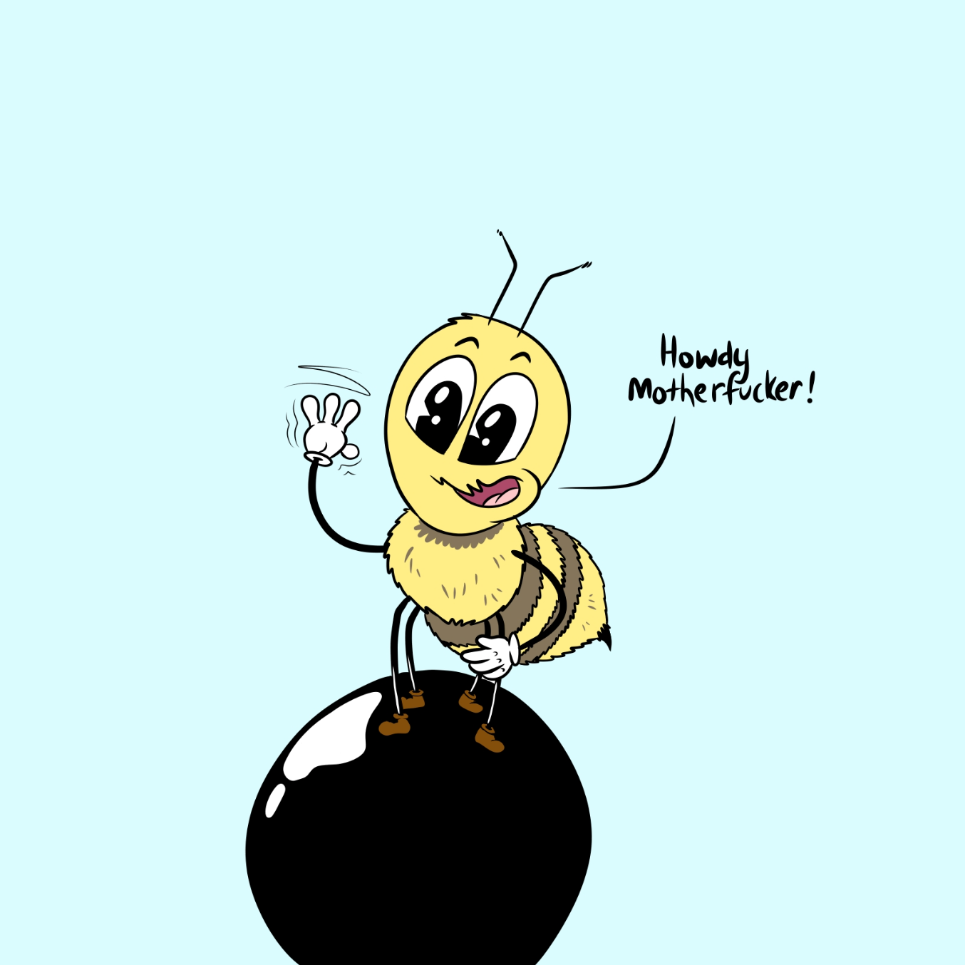  - Online Drawing Game Comic Strip Panel by Wizard Croissant