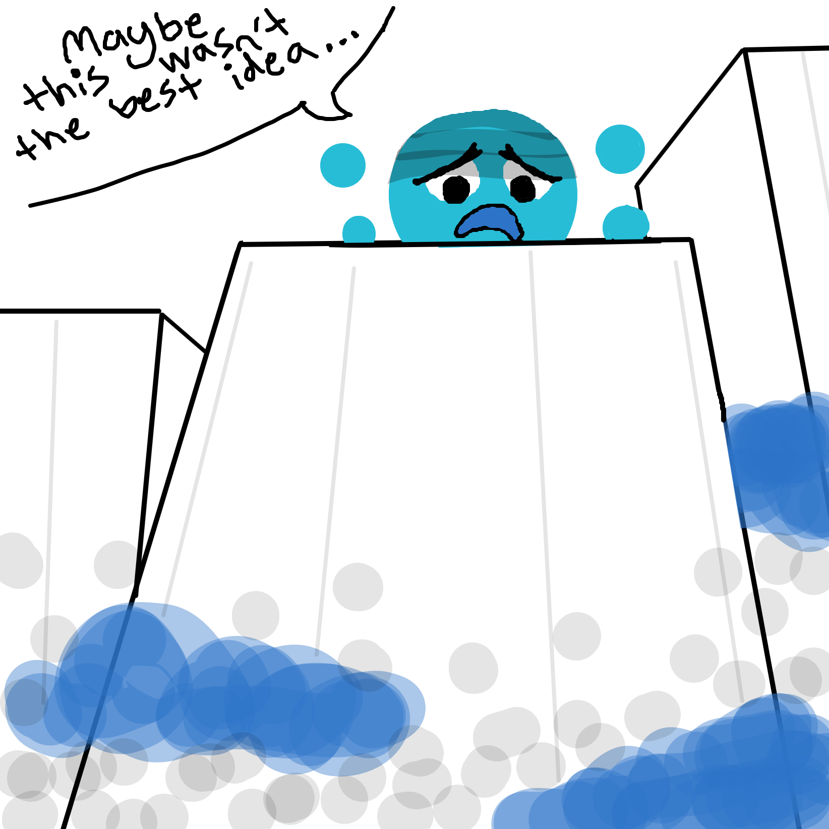  - Online Drawing Game Comic Strip Panel by AnomalyDoll