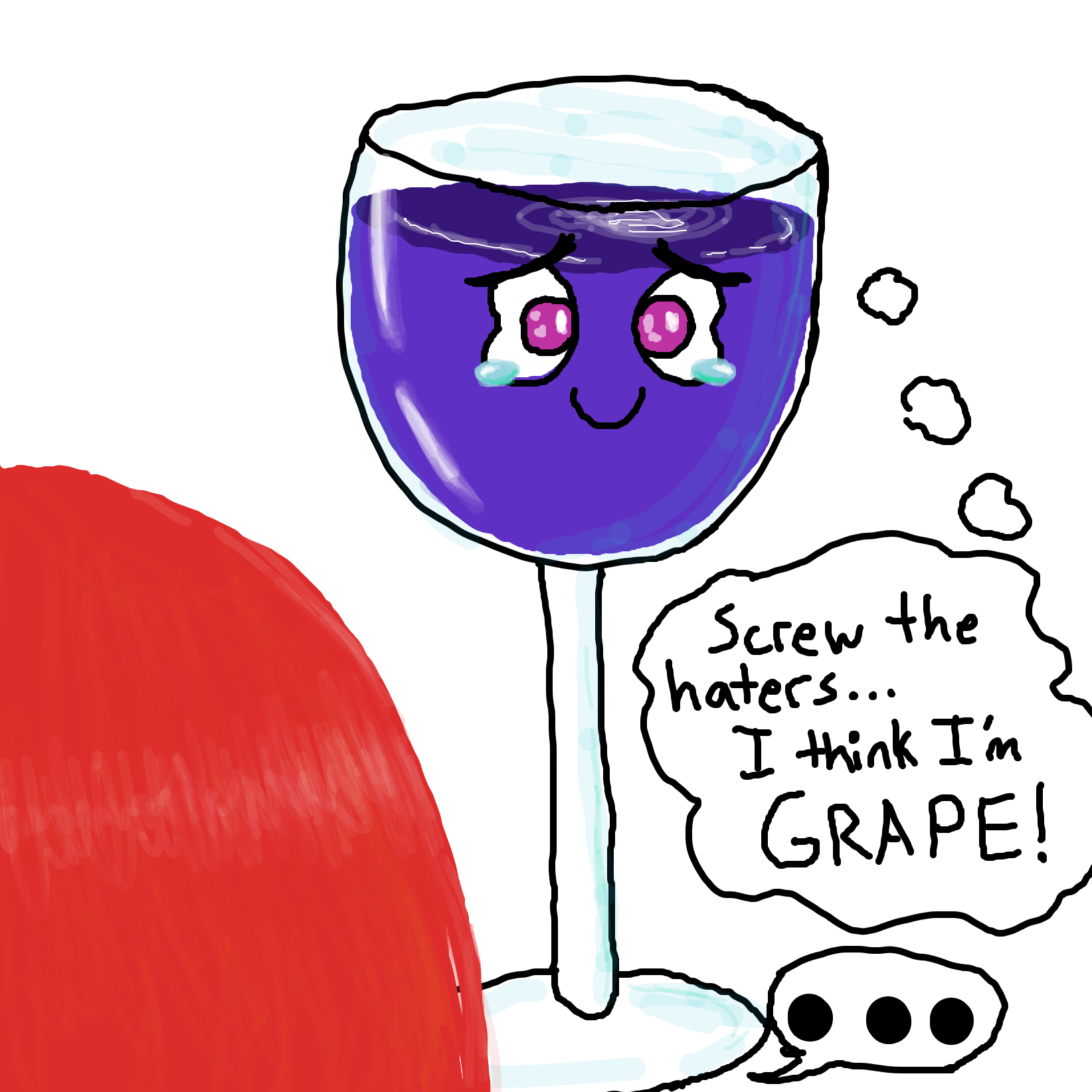  - Online Drawing Game Comic Strip Panel by AnomalyDoll