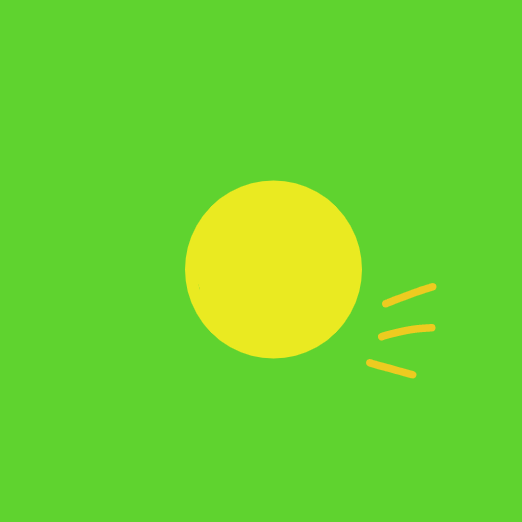 Drawing in Happy Green Day by Chrissy