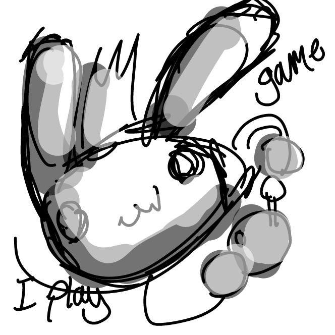 Drawing in Video Game King by Megiddo