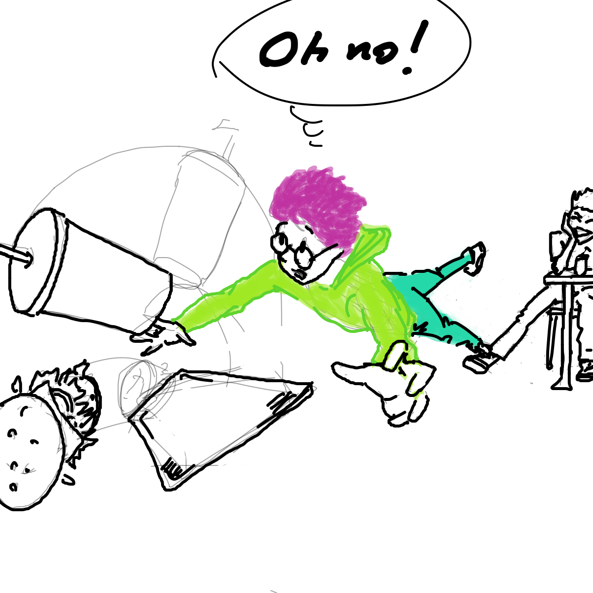 Drawing in The Jackpot by Scribbledabble