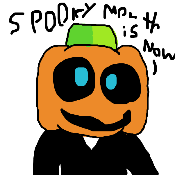 Drawing in Spooky Month by garfieldfan1005