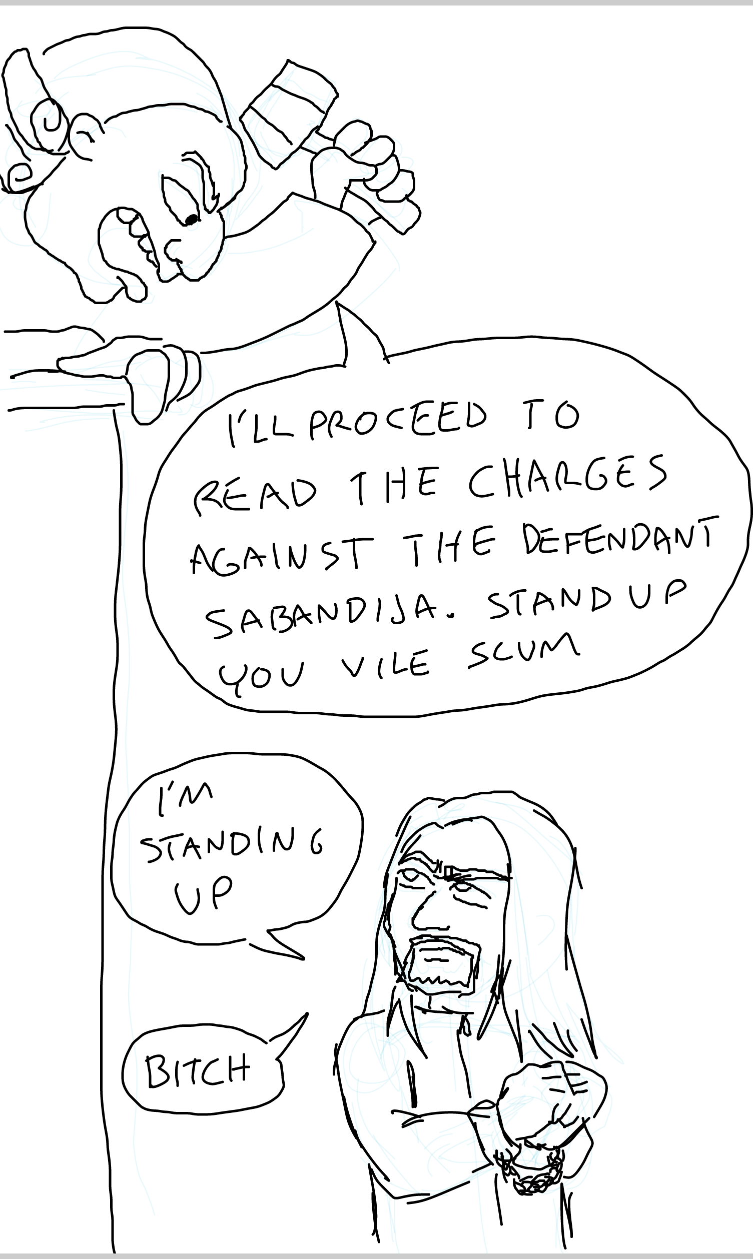 Drawing in Let's hear it... by Sabandija