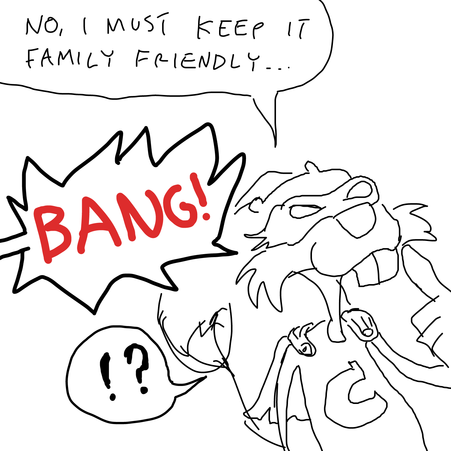  - Online Drawing Game Comic Strip Panel by Sabandija