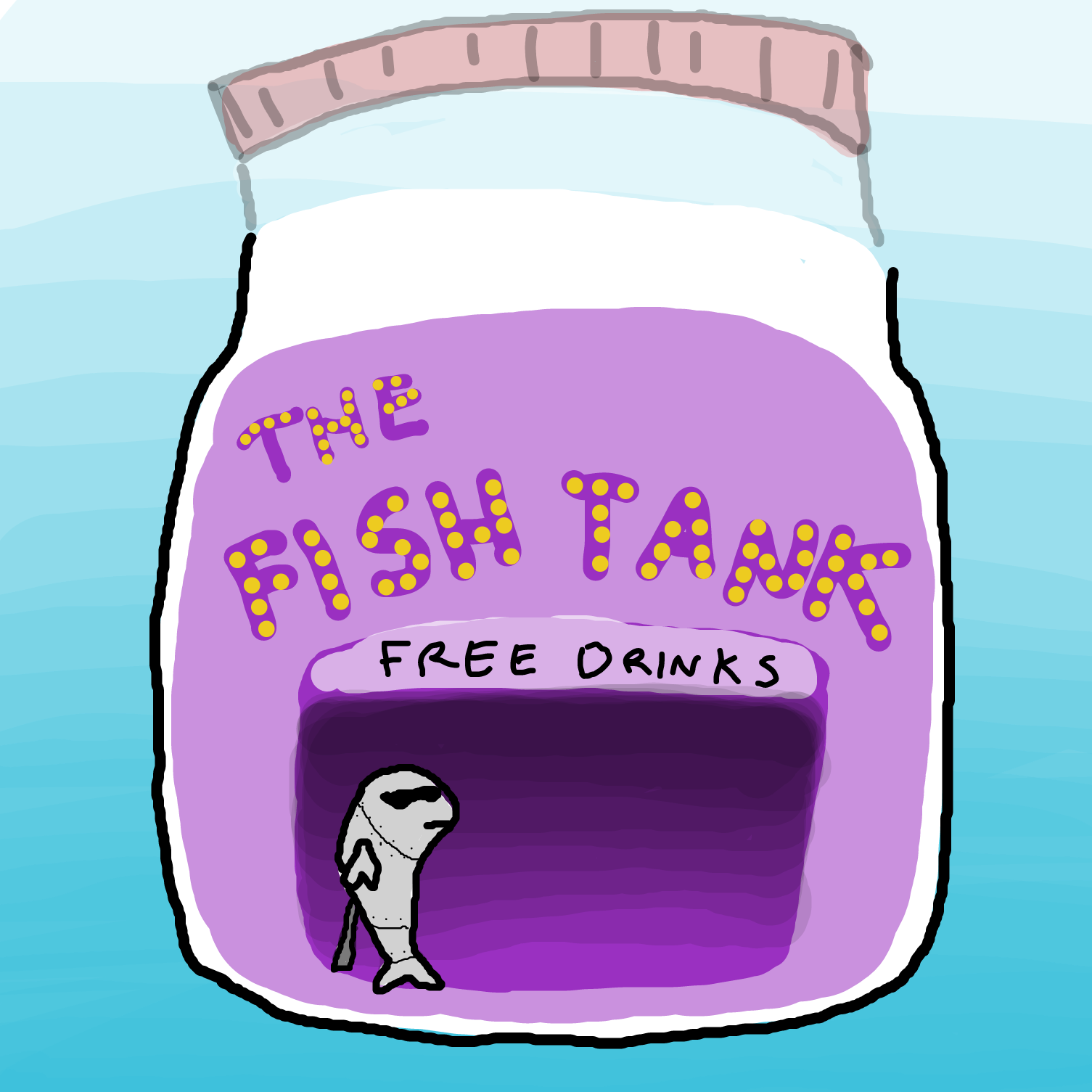 Drawing in How to catch Fish(?) by Sabandija