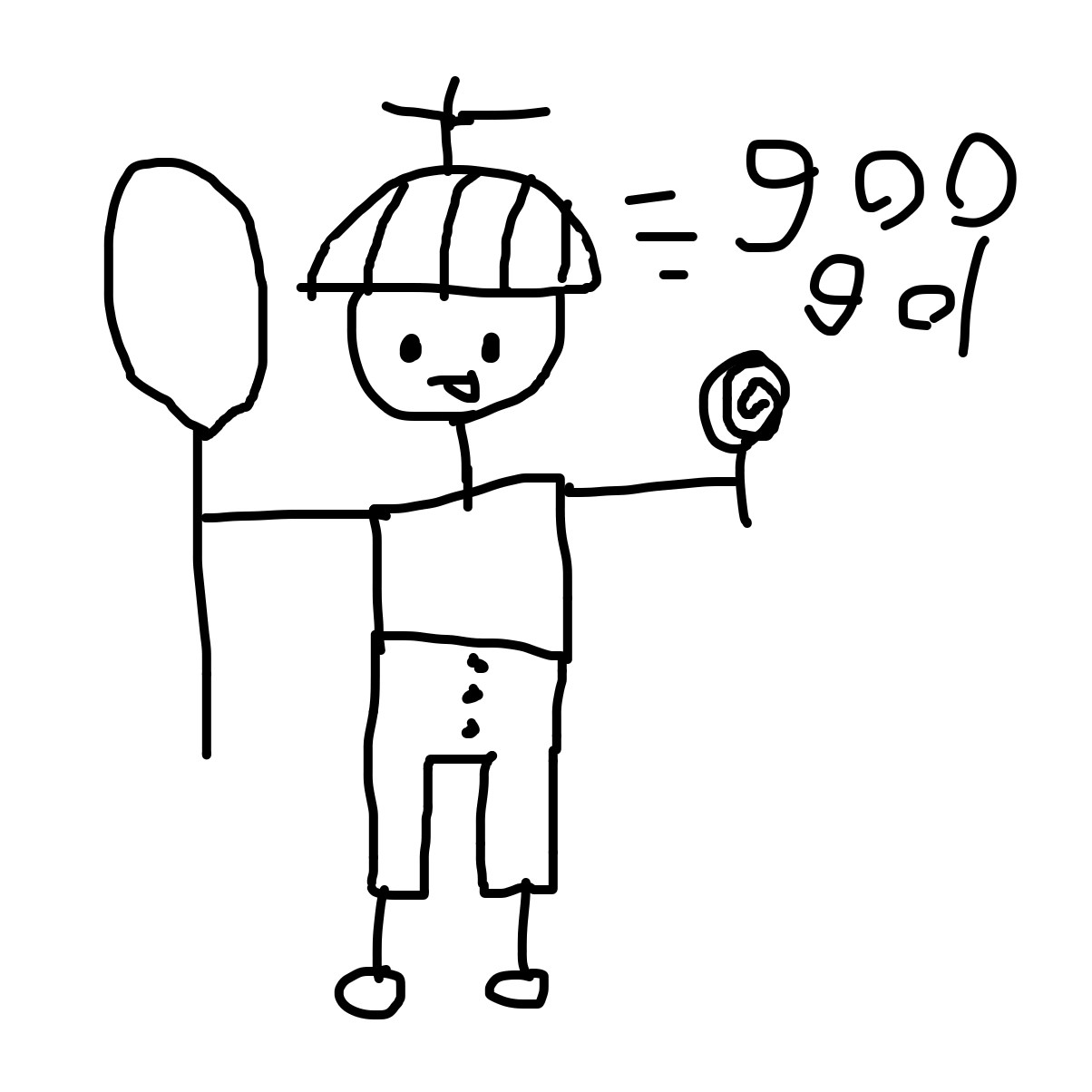 Baby walks in and asks "Ya got games on your phone?" - Online Drawing Game Comic Strip Panel by ImaniDaing 