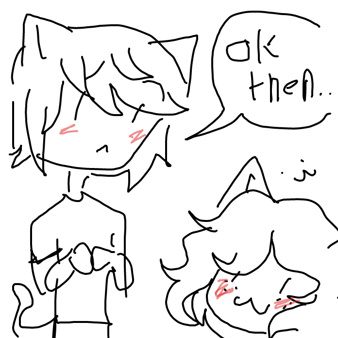 Drawing in Cat ears!! by MY~LEIGH