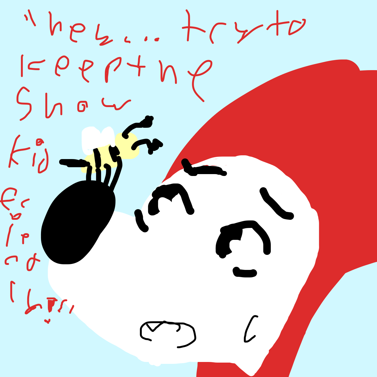 Drawing in Just A Fine Fine Day by EmoWeeb_the_Simp