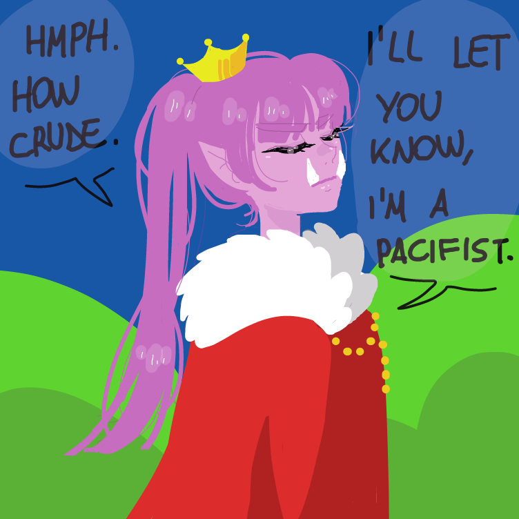 Drawing in Dream SMP Techno Simp by SSR scorpia