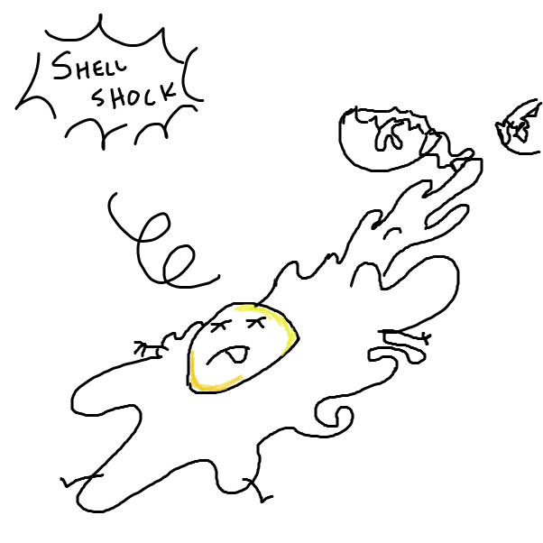 Drawing in Egg Roll by rex