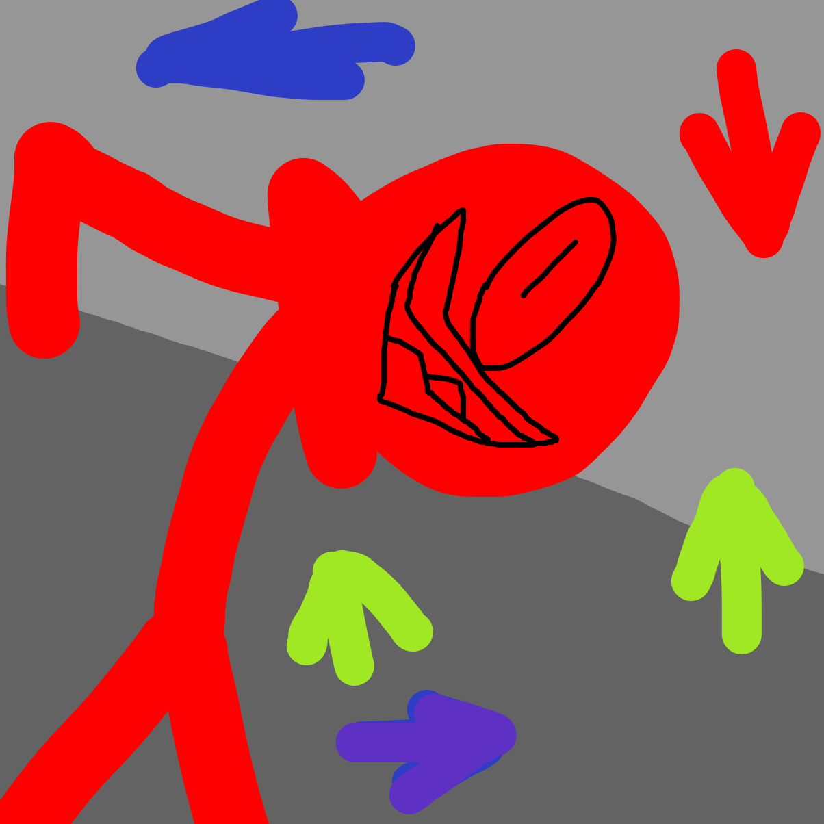 1st eye - Online Drawing Game Comic Strip Panel by Blatzz