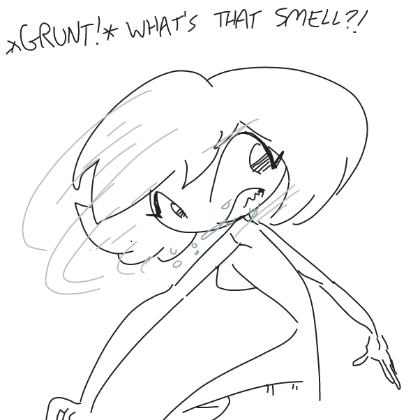 Drawing in Sasha's Hungry by Sasha_Cakes