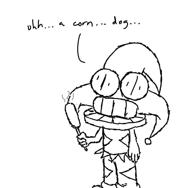 Drawing in Sasha's Hungry by Pail