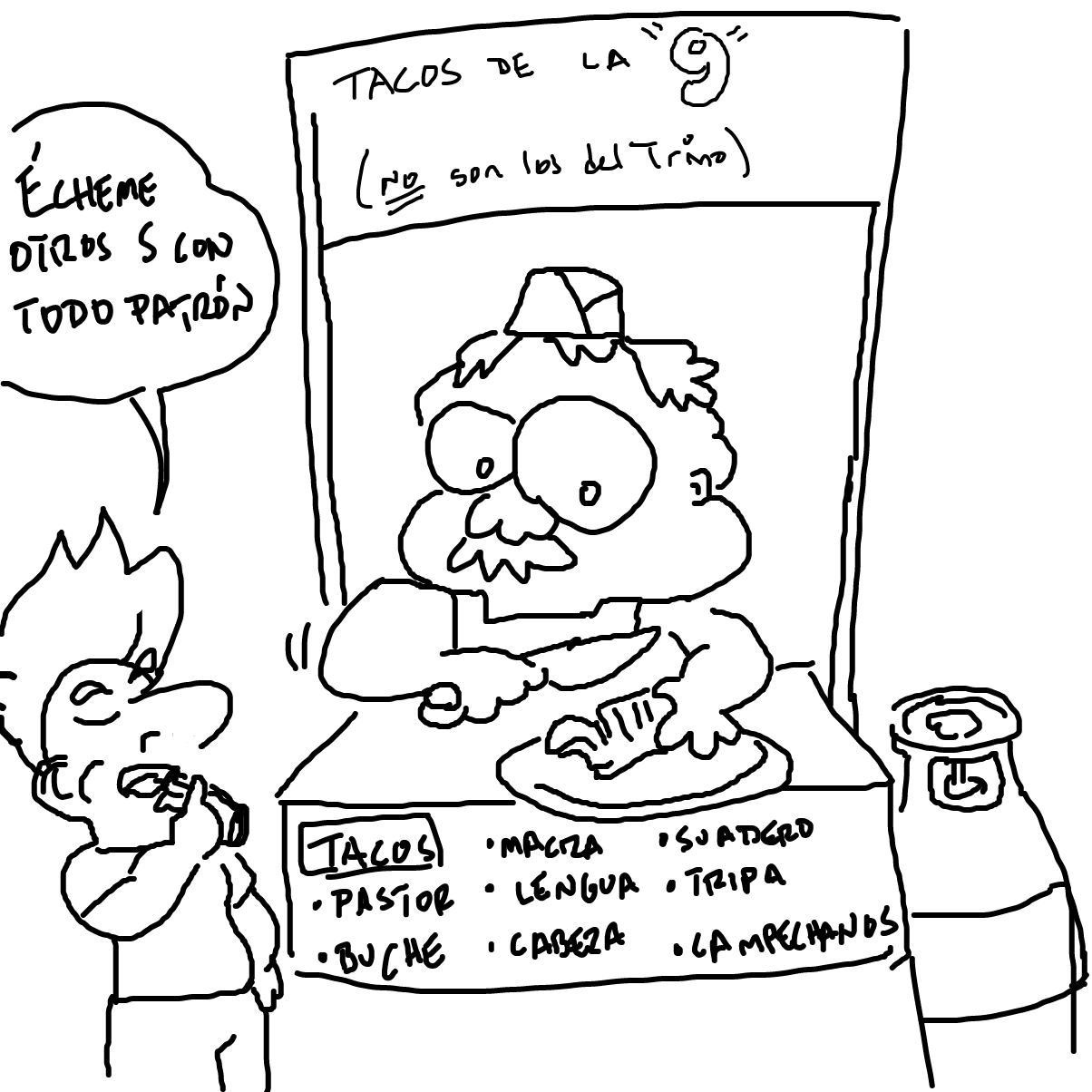  - Online Drawing Game Comic Strip Panel by rex