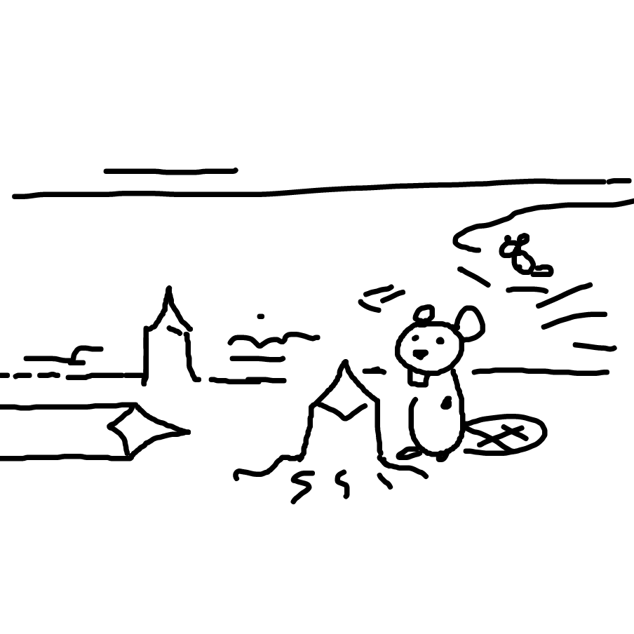 Drawing in Scenes From The Stick Wilderness by TFD