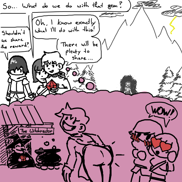 Drawing in the mountain by Aluminimalism