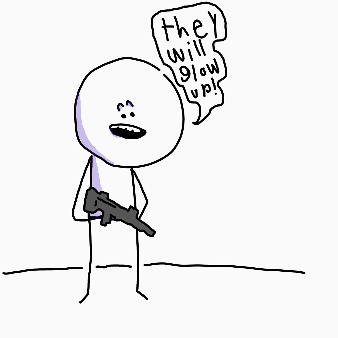 School shooting - Online Drawing Game Comic Strip Panel by thePlopper