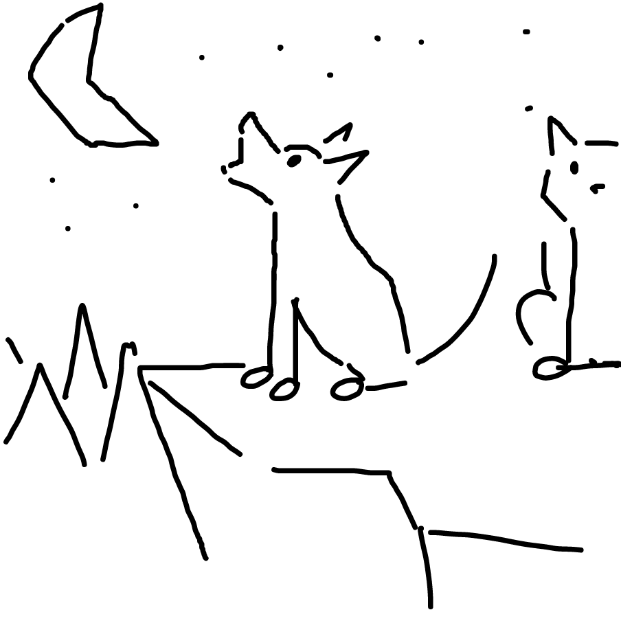 Drawing in Scenes From The Stick Wilderness by TFD