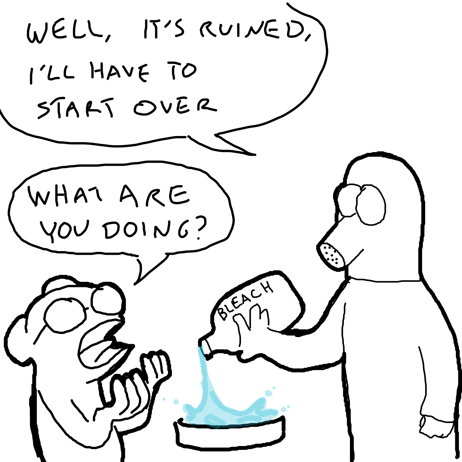  - Online Drawing Game Comic Strip Panel by Sabandija