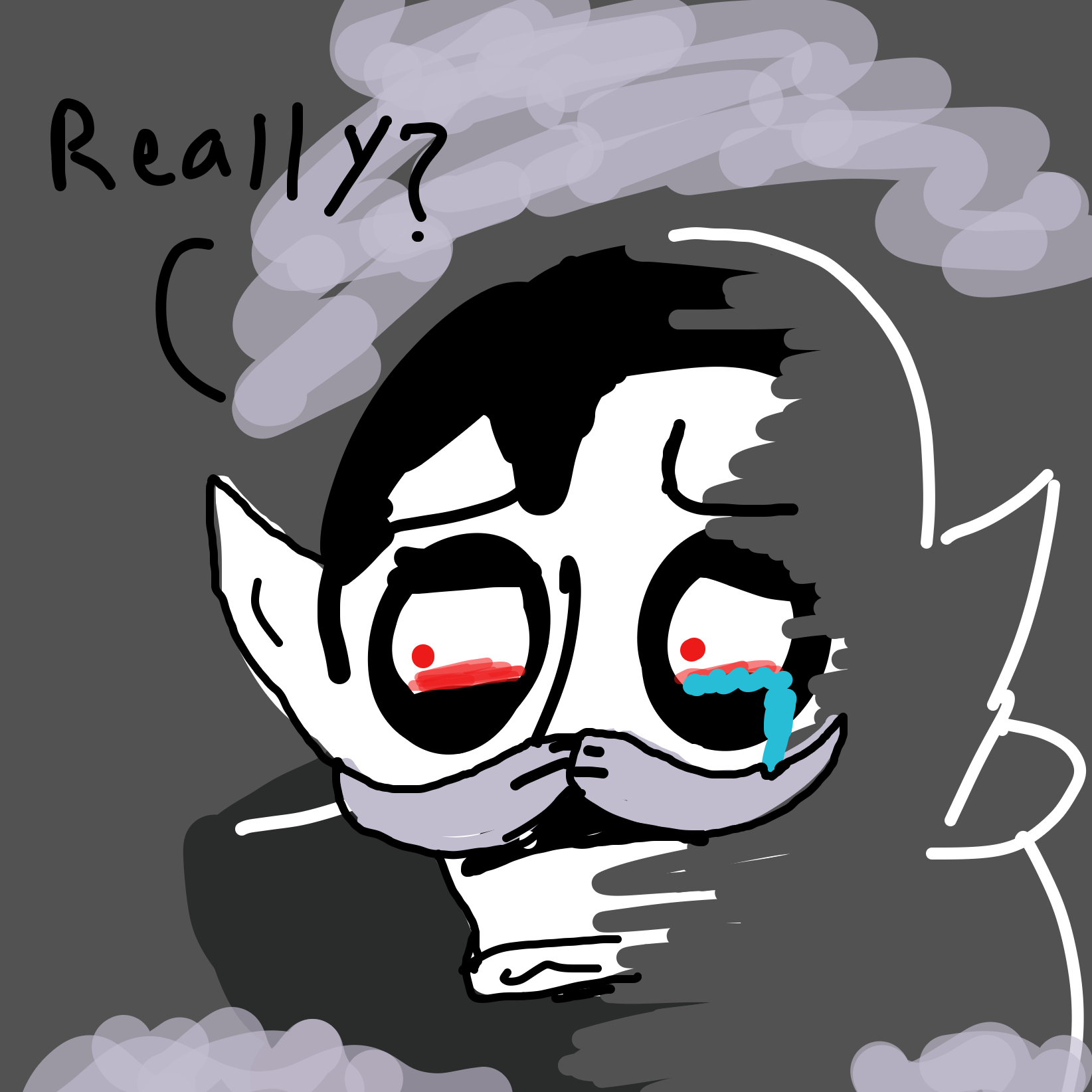 Drawing in crackula by Missus Abaddon 