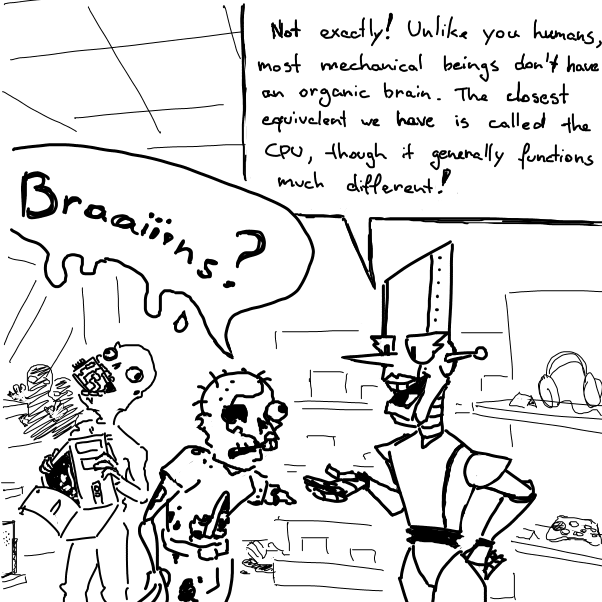  - Online Drawing Game Comic Strip Panel by Aluminimalism