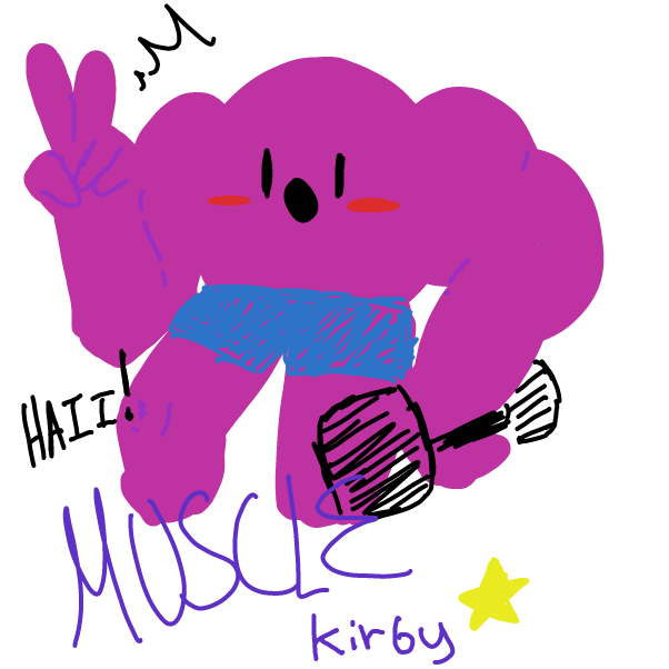 Drawing in Kirbeh by MaskedShadows