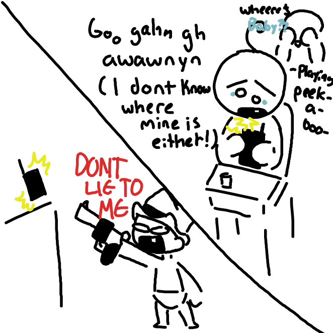 Drawing in Outlaw Baby by Ristretto